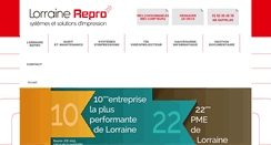 Desktop Screenshot of lorraine-repro.com